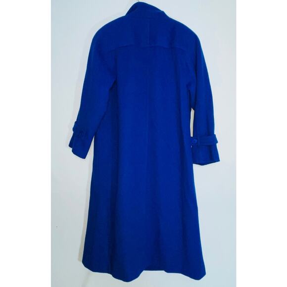 Vintage Feminella Long Wool Coat - Women's Size EUR 36 (US 6) - Made in England - Picture 3 of 8